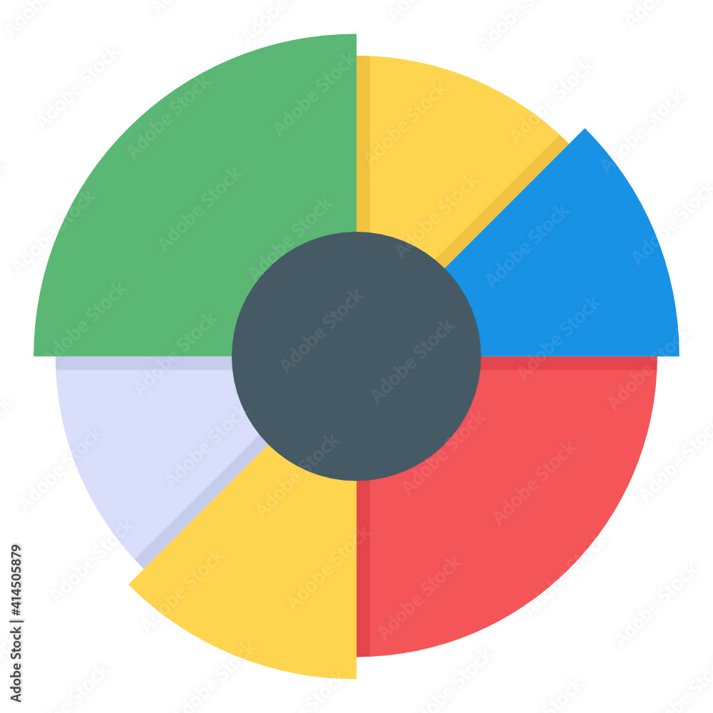 A modern infographic showing multi pie chart in flat icon
A modern infographic showing multi pie chart in flat icon
