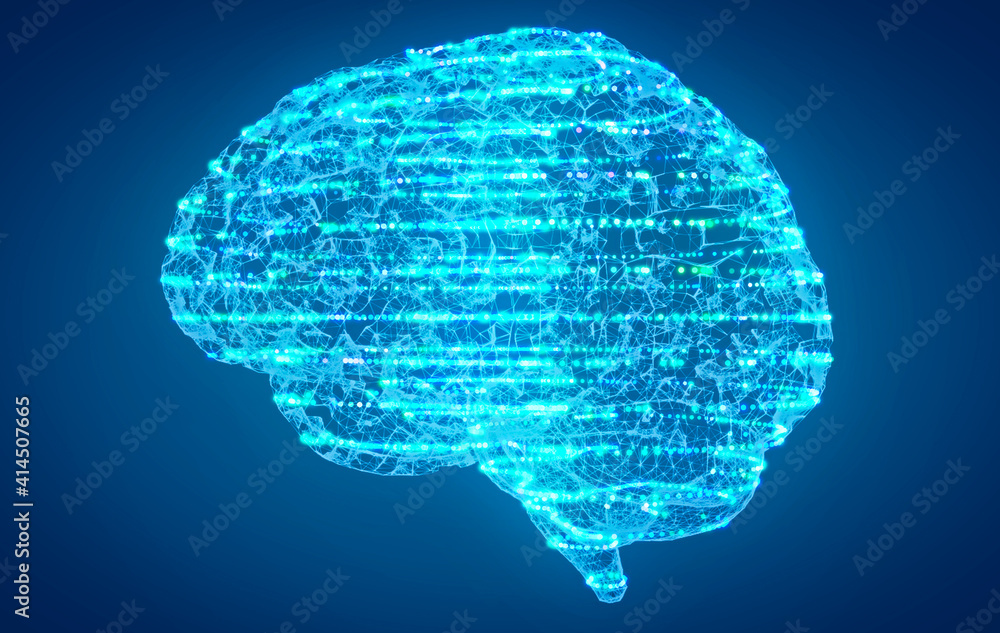 Brain study, MRI, brain section analysis. Technologies and medicine, the future of diagnosis. Technological equipment, innovation and advances in the medical field Brain study, MRI, brain section analysis. Technologies and medicine, the future of diagnosis. Technological equipment, innovation and advances in the medical field