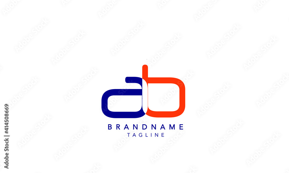 Alphabet letters Initials Monogram logo AB,AB INITIAL, AB letter , A ...