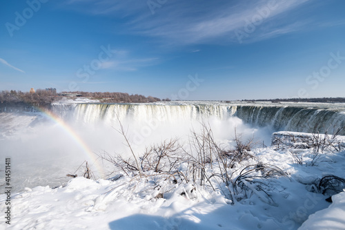 Niagara falls in Winter