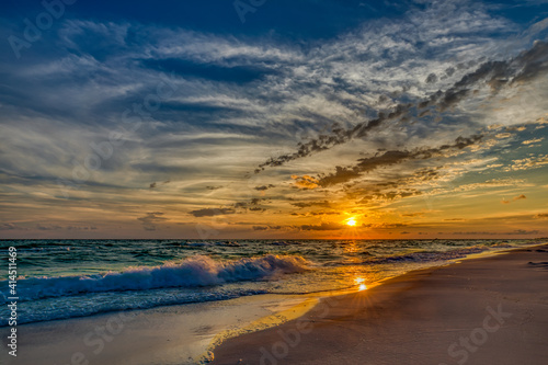 "Golden Beach Sunset" © scottevers7