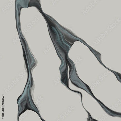 abstract background with thick streaks of flowing paint