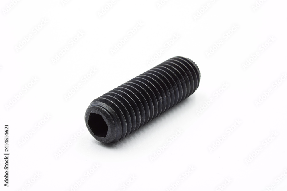 Allen Set Screw is used in applications where there is not enough space available for a standard socket head cap screw. Allen Set Screw is used in applications where there is not enough space available for a standard socket head cap screw.