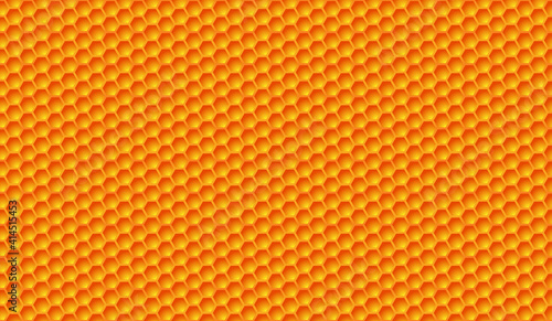 Honigwaben, Bienenwachs - nahtloser Hintergrund