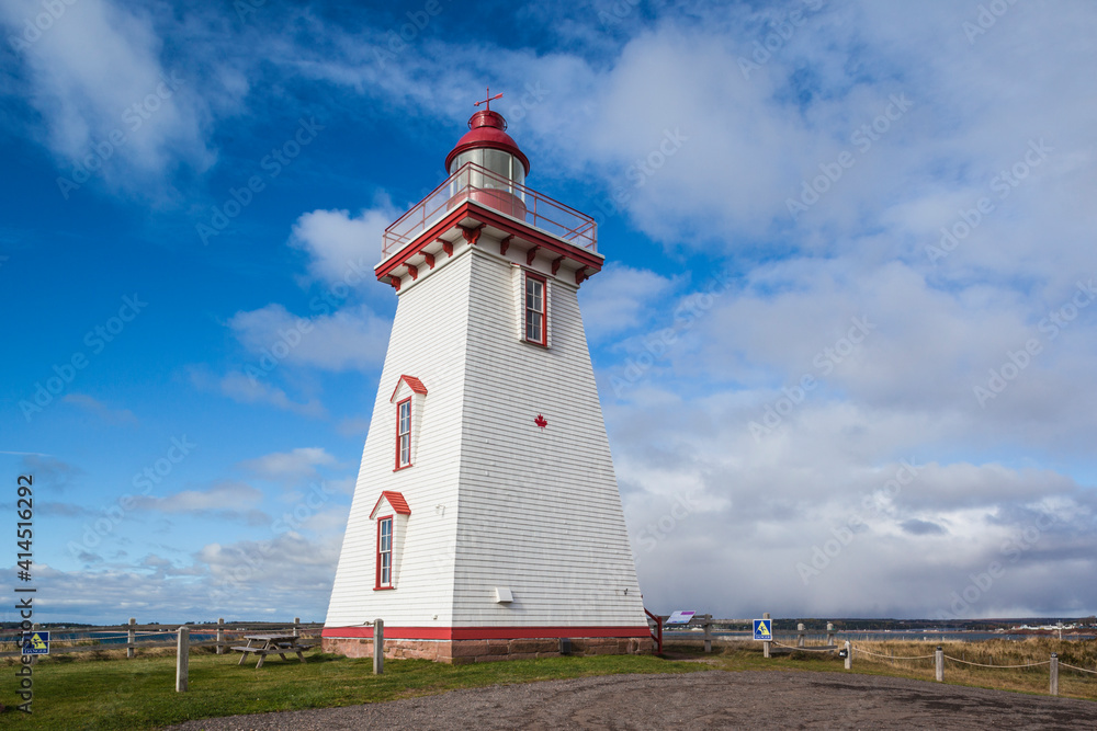 Canada, Prince Edward Island, Souris East Lighthouse.
