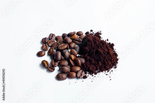 coffee beans and ground coffee types of coffee