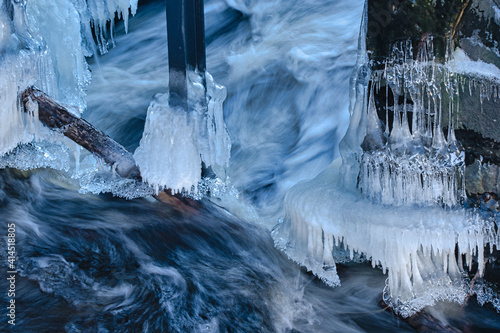 Frozen Water - Kvarnby, Mölndal - Sweden photo