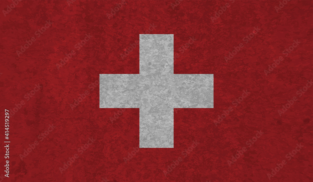Vector illustration of Happy Switzerland National Day 01 August. Waving flags isolated on gray background. Vector illustration of Happy Switzerland National Day 01 August. Waving flags isolated on gray background.