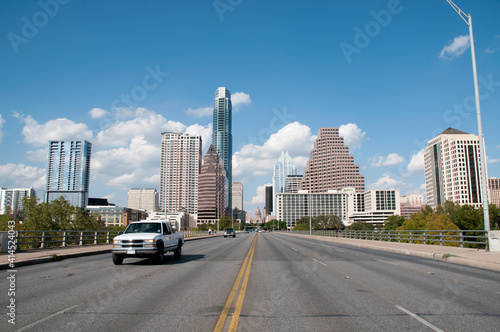 Skyline della città di Austin nel Texas