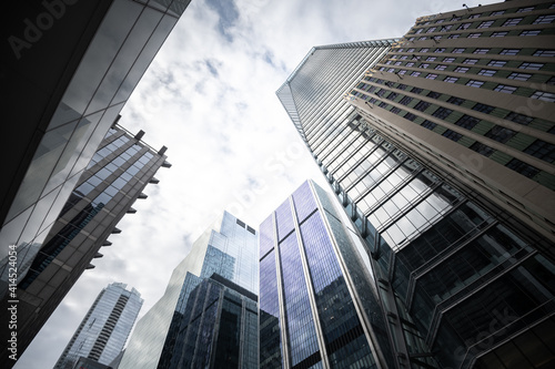 Modern buildings in Toronto city  Canada