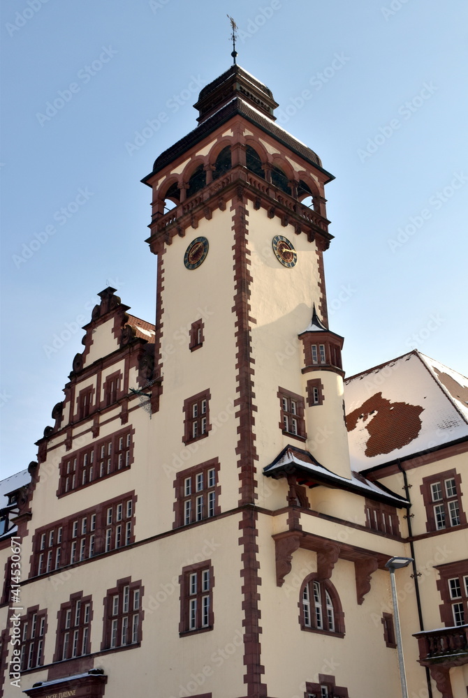 Lycée Turenne in Freiburg im Winter