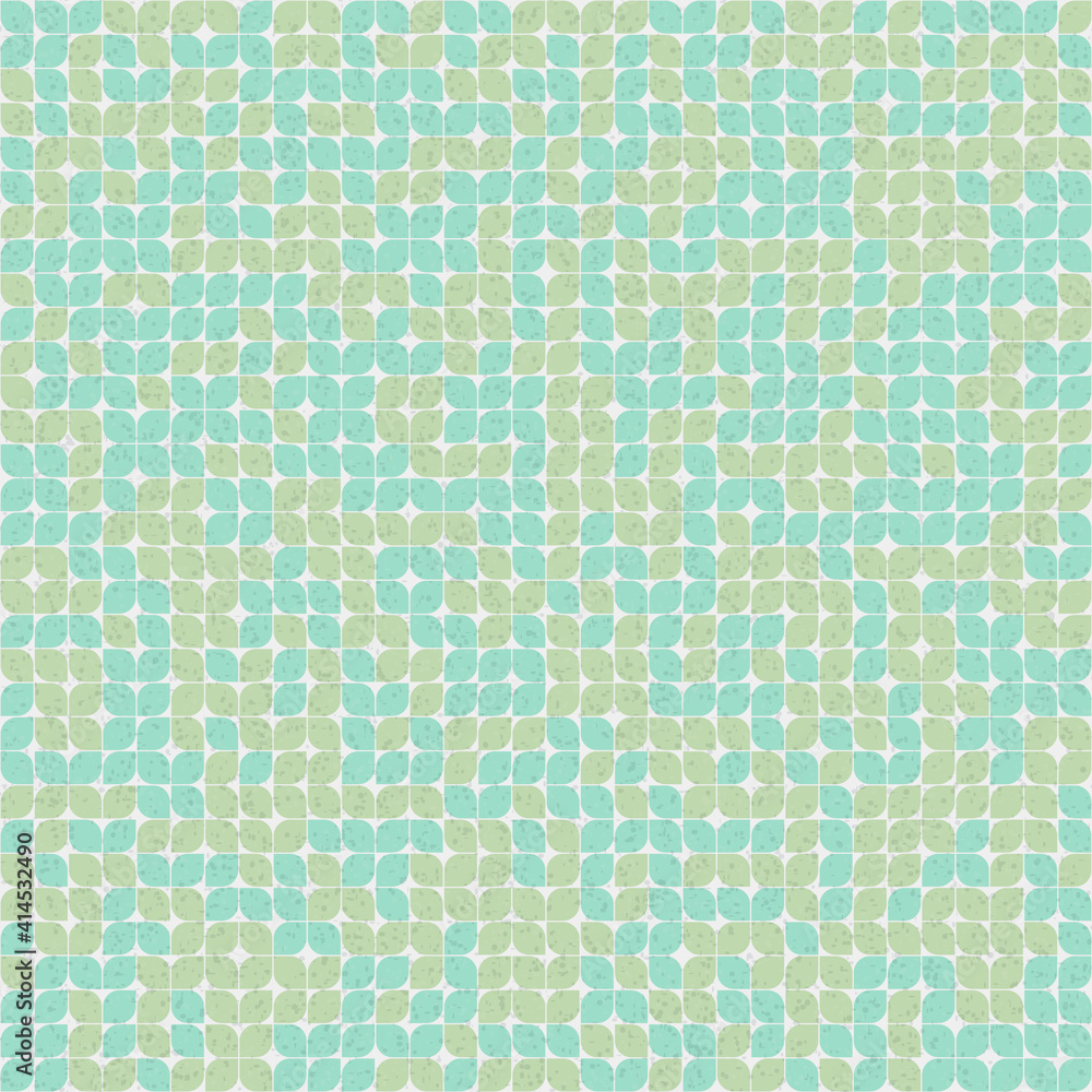 Fototapeta premium Abstract Geometric Pattern generative computational art illustration