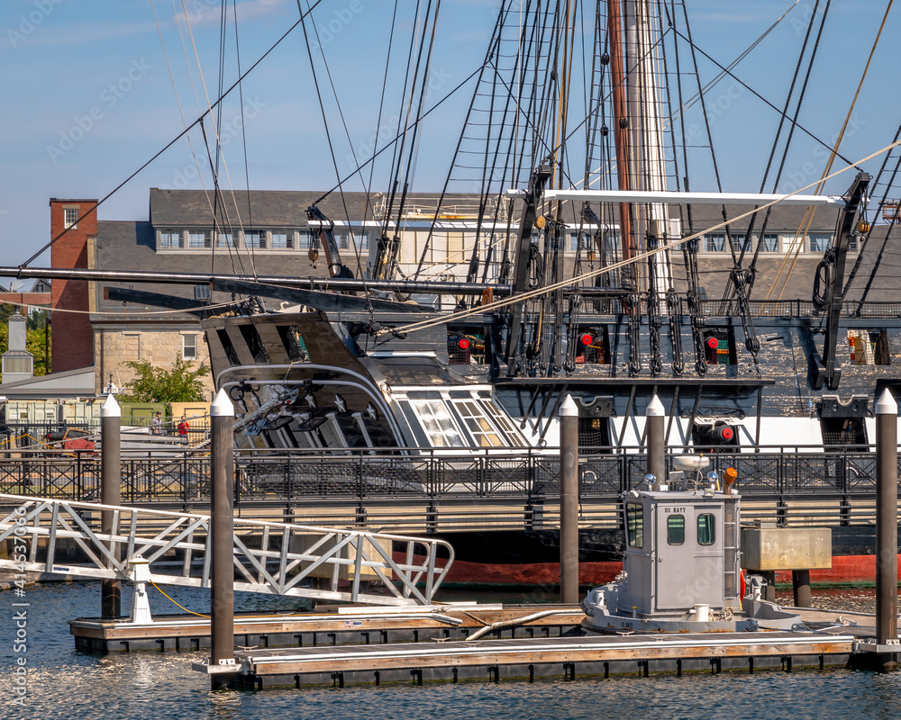 The Captains quarters of the USS Constitution Stock Photo Adobe Stock