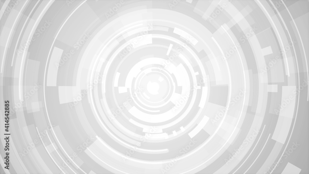 Circle white gray bright technology Hi-tech background. Abstract graphic digital future concept design. Circle white gray bright technology Hi-tech background. Abstract graphic digital future concept design.