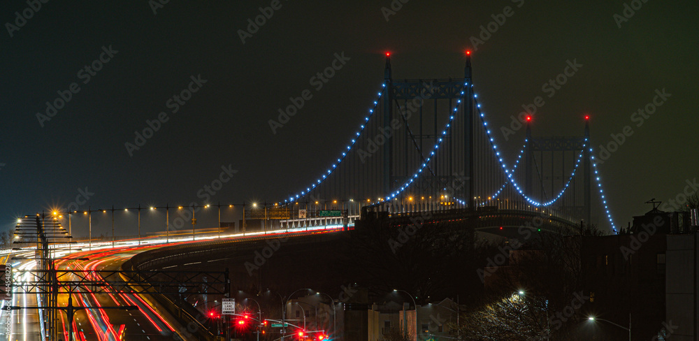 Bridge long exposure NYC Astoria Queens