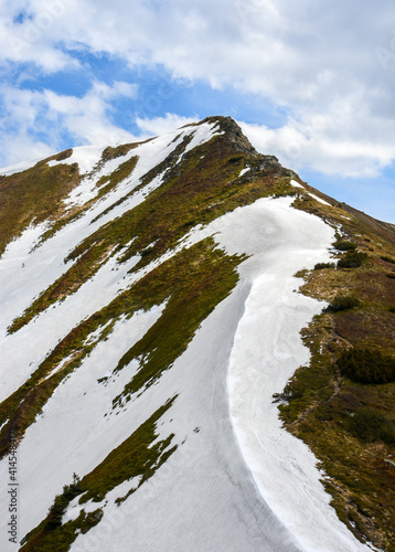 Spring in the High Tatras mountains photo