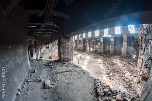 Abandoned power plant EC2 in Poland photo