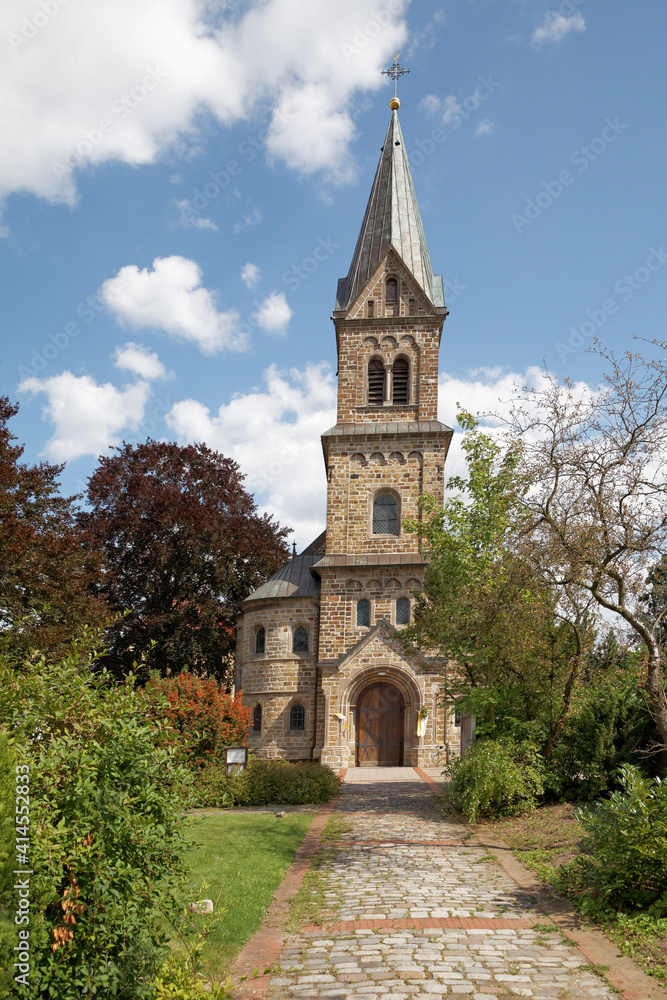 Schledehausen, Roman Catholic St. Laurentius Church Of 1897, Osnabruecker Land, Lower Saxony, Germany, Europe