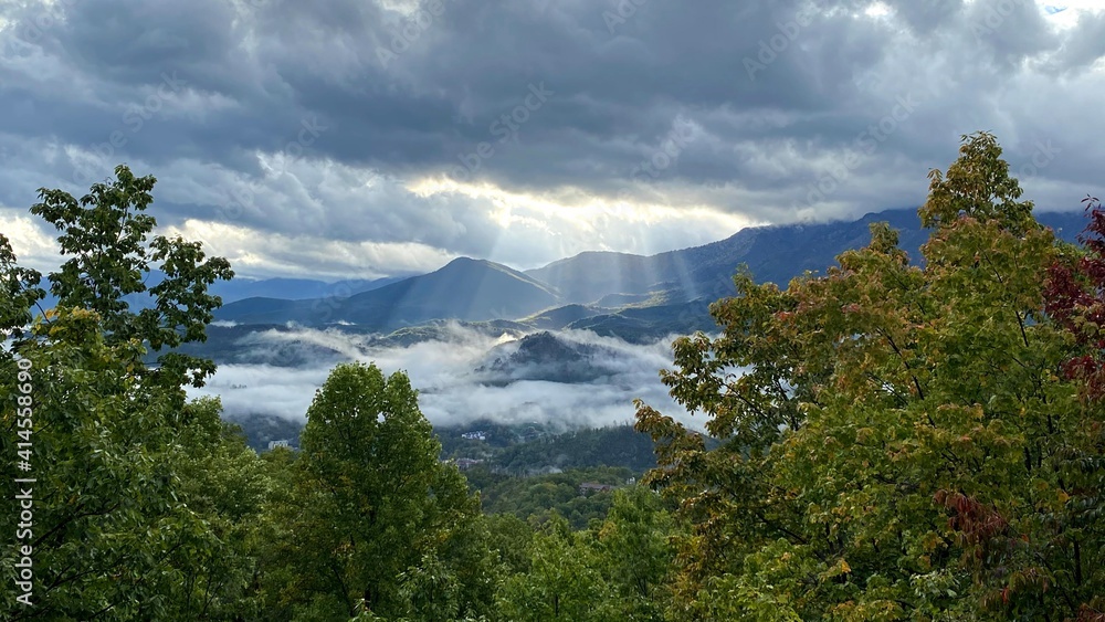 Smoky Mountain sunray