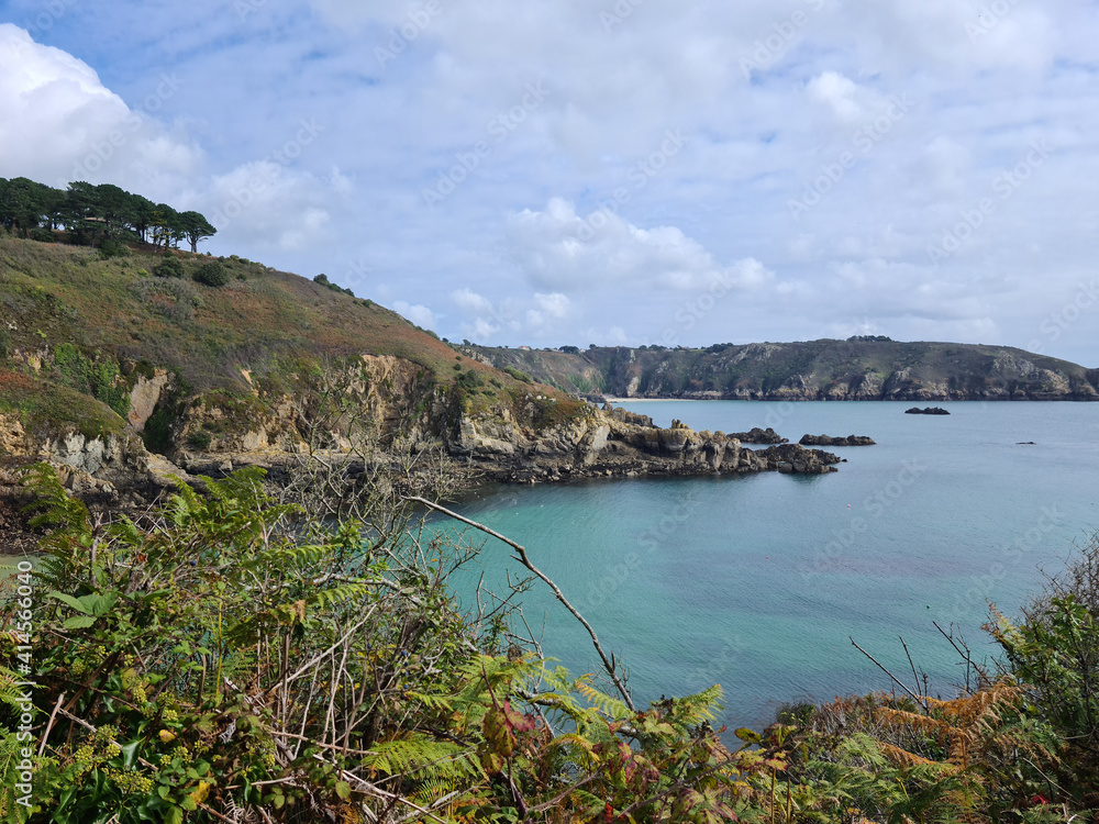 Fototapeta premium Saints Bay, Guernsey Channel Islands