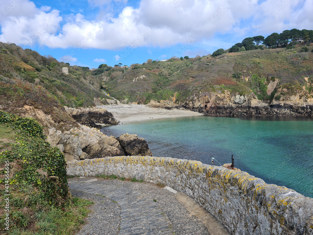 Obraz premium Saints Bay, Guernsey Channel Islands