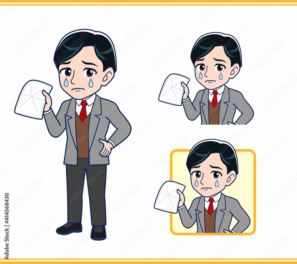 Male teacher in a gray jacket Male teacher in a gray jacket