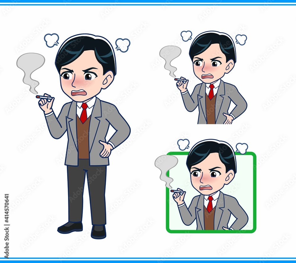 Male teacher in a gray jacket Male teacher in a gray jacket