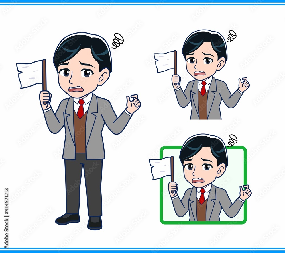 Male teacher in a gray jacket Male teacher in a gray jacket