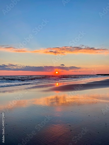 sunset over the sea © Gabriella