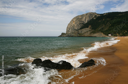 Felskkuppe Outcrop On Spain Amp 39 S Atlantic Coast At Mutriku Basque Country Atlantic Ocean Spain Europe