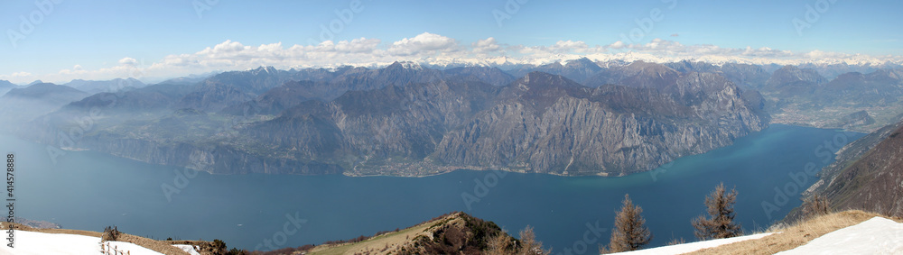Lake Garda, View From Monte Baldo, Italy