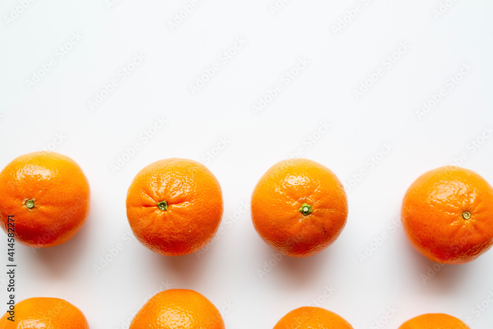row of oranges row of oranges