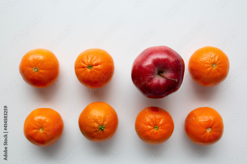 small oranges and one apple small oranges and one apple
