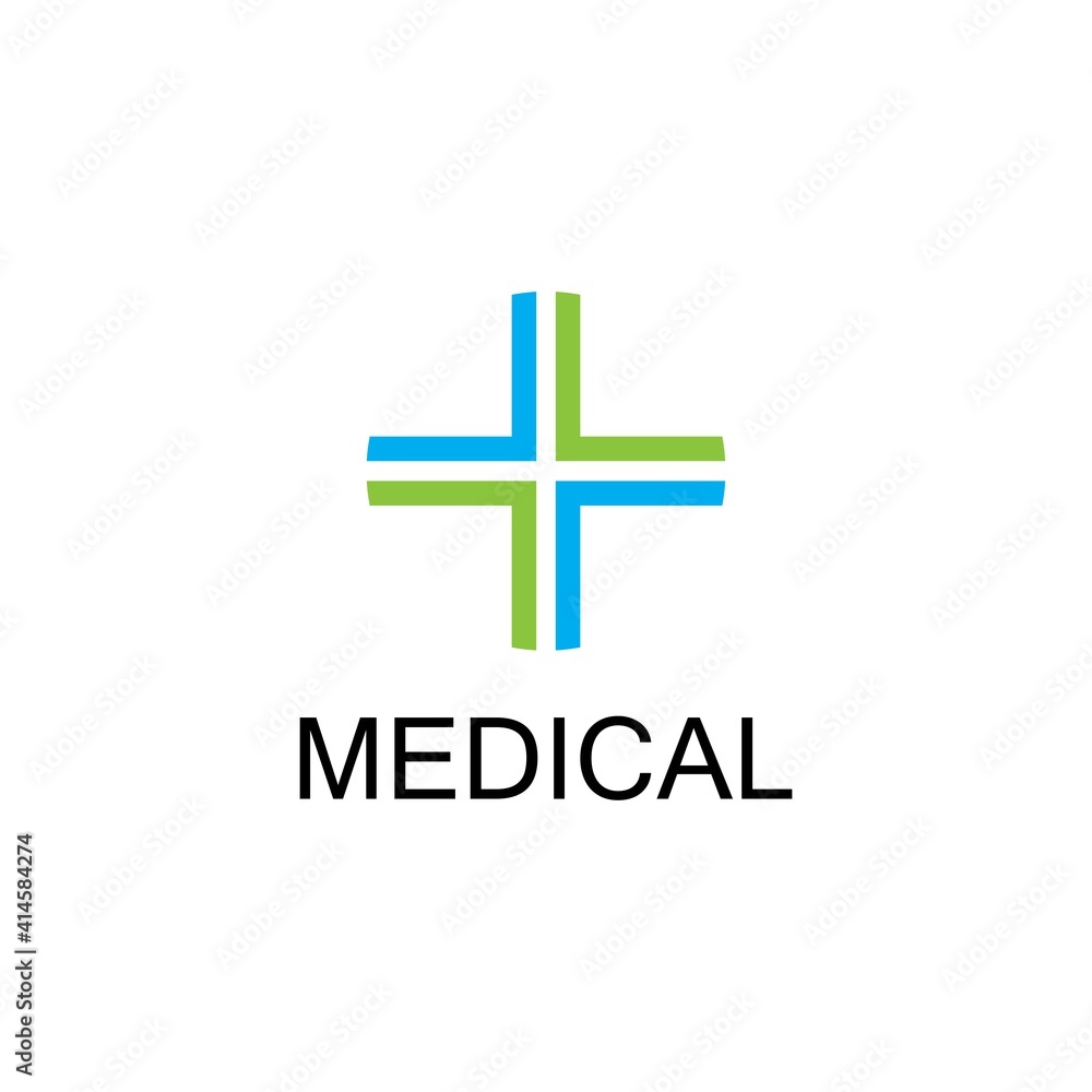 Fototapeta premium Health Medical Logo