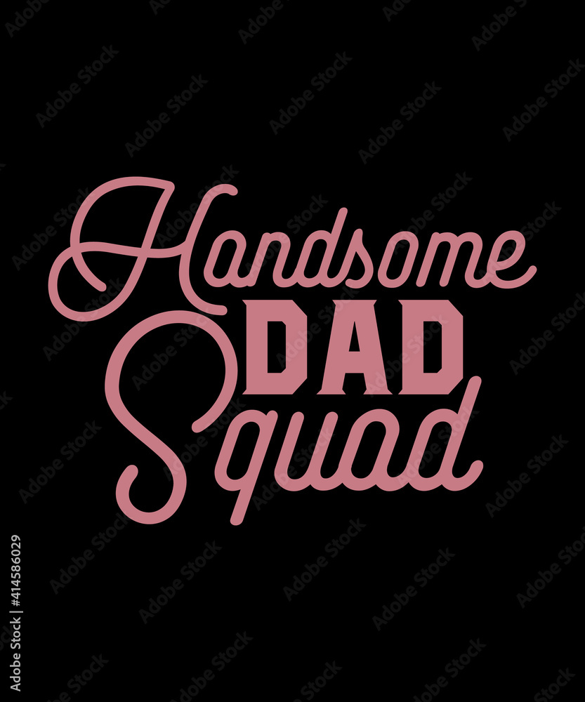 Father typography quote design for awesome dad for gift card, banner, vector, t-shirt, poster, print, label