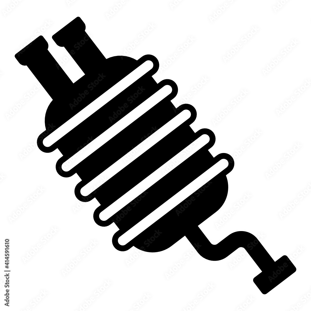 Exhaust pipe flat style icon, editable vector
Exhaust pipe flat style icon, editable vector