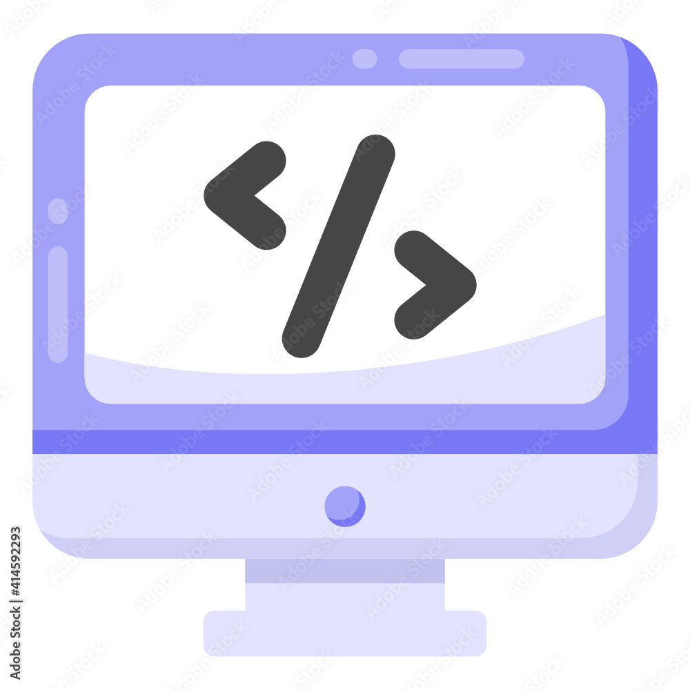 Editable modern style vector of web coding icon
Editable modern style vector of web coding icon