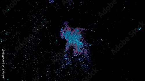explosion with alpha channel