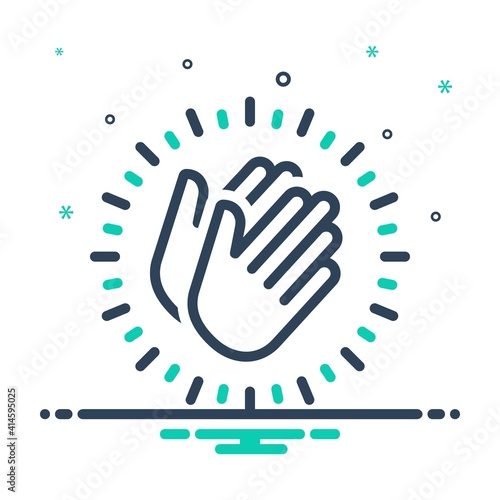 Mix icon for appreciate