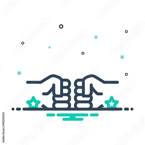 Mix icon for commitment