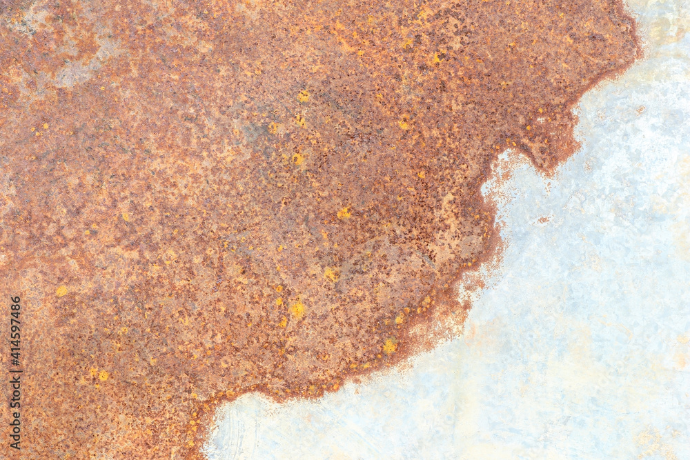 grunge dark rusty metal texture for background