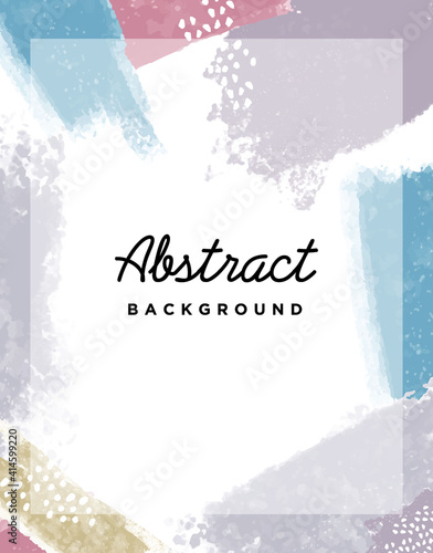 抽象的なドローイング背景ベクターイラスト