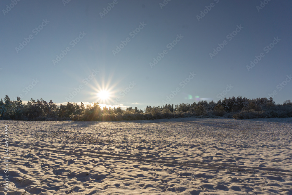 Landschaft im Winter
