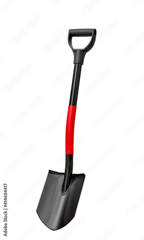 Garden spade isolated on a white background Garden spade isolated on a white background