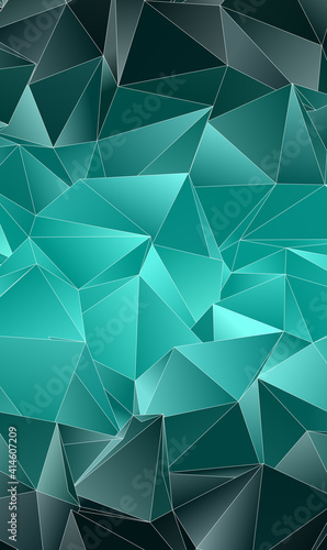 Abstract Low-Poly background. triangulated texture. Design 3d. Polygonal geometrical pattern. Triangular modern style