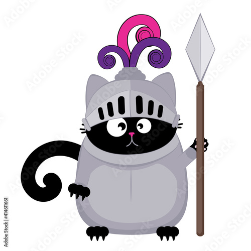 Black cat knight