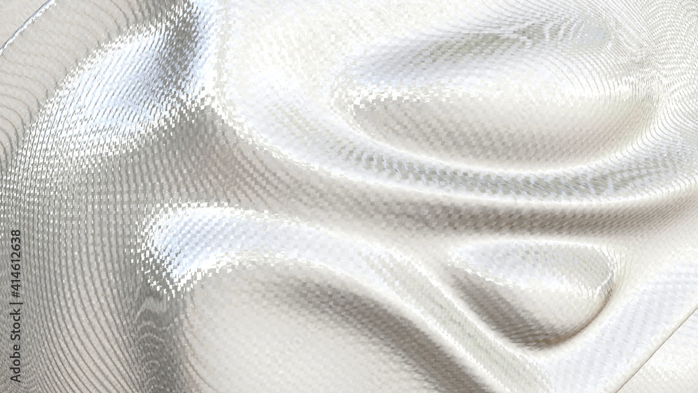 White abstract 3D dynamic liquid light and shadow artistic gradient wavy futuristic texture pattern background White abstract 3D dynamic liquid light and shadow artistic gradient wavy futuristic texture pattern background