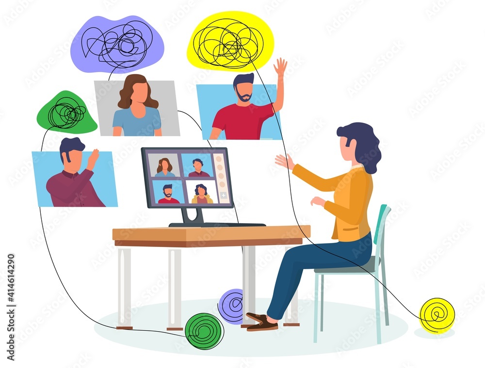 Online psychological help and support, group psychotherapy, flat 