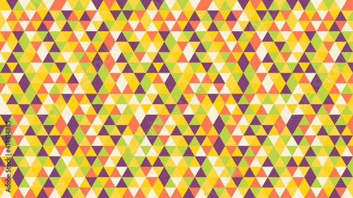 Abstract colorful triangular background