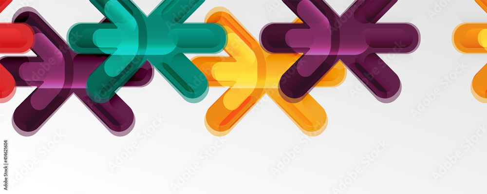Abstract glossy crosses background for business or technology presentations, internet posters or web brochure covers Abstract glossy crosses background for business or technology presentations, internet posters or web brochure covers